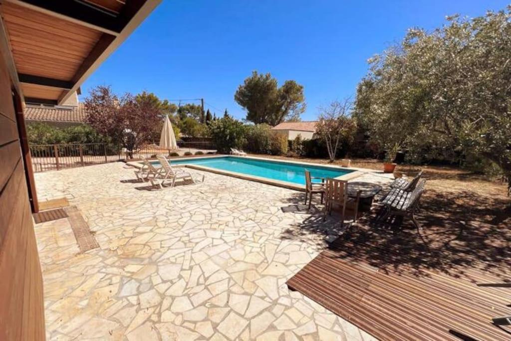 Petit Terme - Piscine - Clim - Parking Apartment Les Angles  Exterior photo